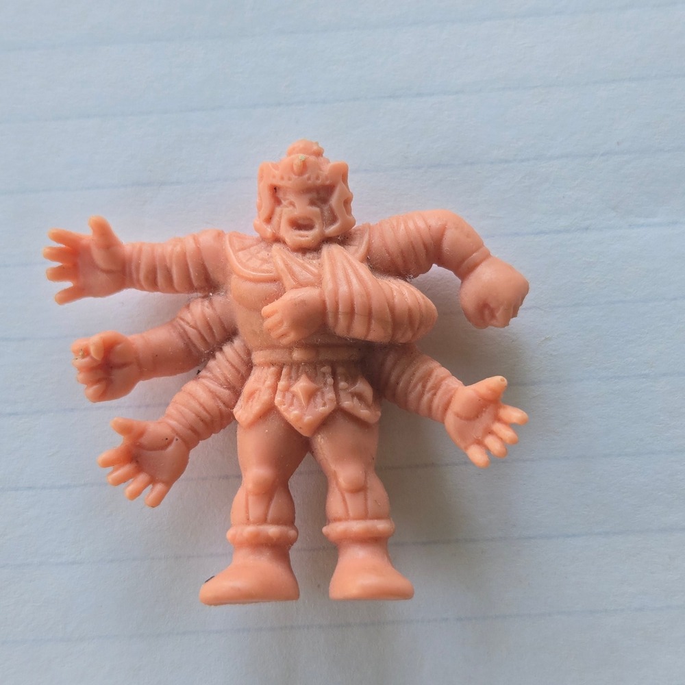 Mattel M.U.S.C.L.E. Men Ashuraman Flesh Color Figure Kinnikuman 80s Vintage